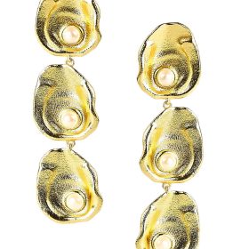 Oyster Triple - Earring