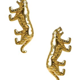 Gold Tiger - Stud Earring