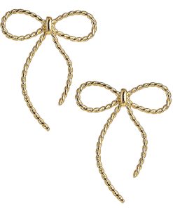 Tory Bow Earring