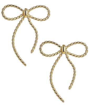 Tory Bow Earring