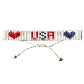 USA - Beaded Bracelet