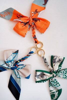 Megan - Scarf Key Chain - Bag Charm