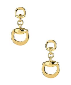 Mini Horsebit - Gold Earring