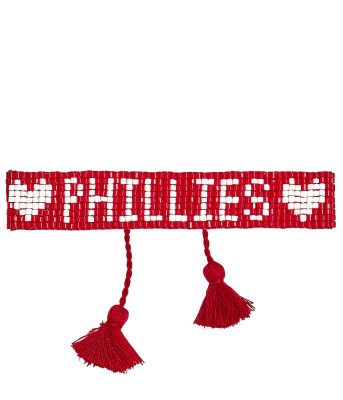 Phillies Beaded Bracelet