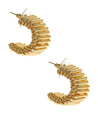Piper - Statement Hoop - 18k Gold Plated