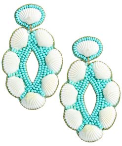 Remi Shell Beaded Earring
