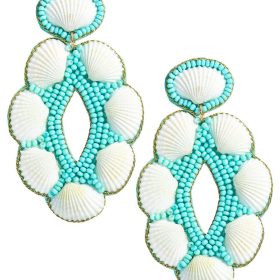 Remi Shell Beaded Earring