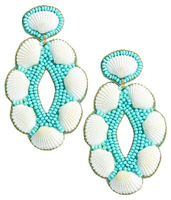 Remi Shell Beaded Earring