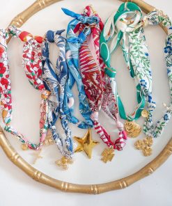Scarf Necklaces - Spring