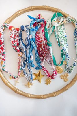 Scarf Necklaces - Spring
