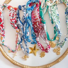 Scarf Necklaces - Spring