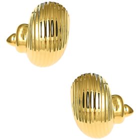 Soleil Conch Shell Earring - 18k Gold Plated