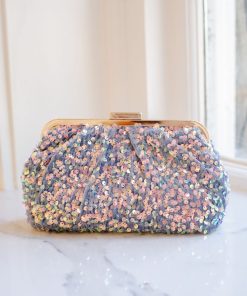 Trixie Sequin Clutch