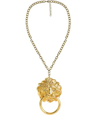 Vivi - Statement Doorknocker Statement Necklaces - 18k Plated Gold