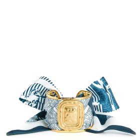 Wide Gold Scarf Cuff - Evie